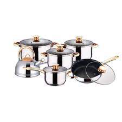 12 Pcs Cookware Set